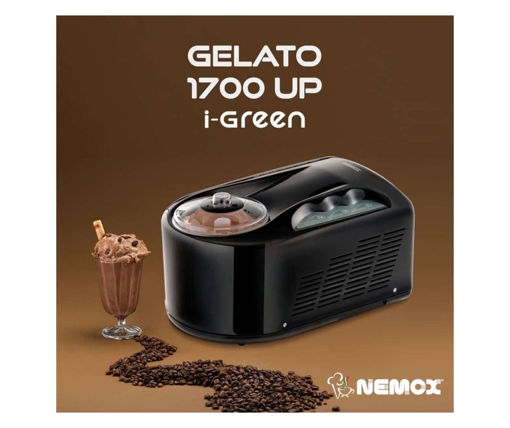 Компресорна машина за сладолед, Nemox, Gelato Pro 1700 Up i-Green, 1.7 литра, черен - 2