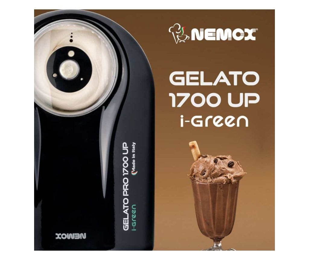 Компресорна машина за сладолед, Nemox, Gelato Pro 1700 Up i-Green, 1.7 литра, черен - 3