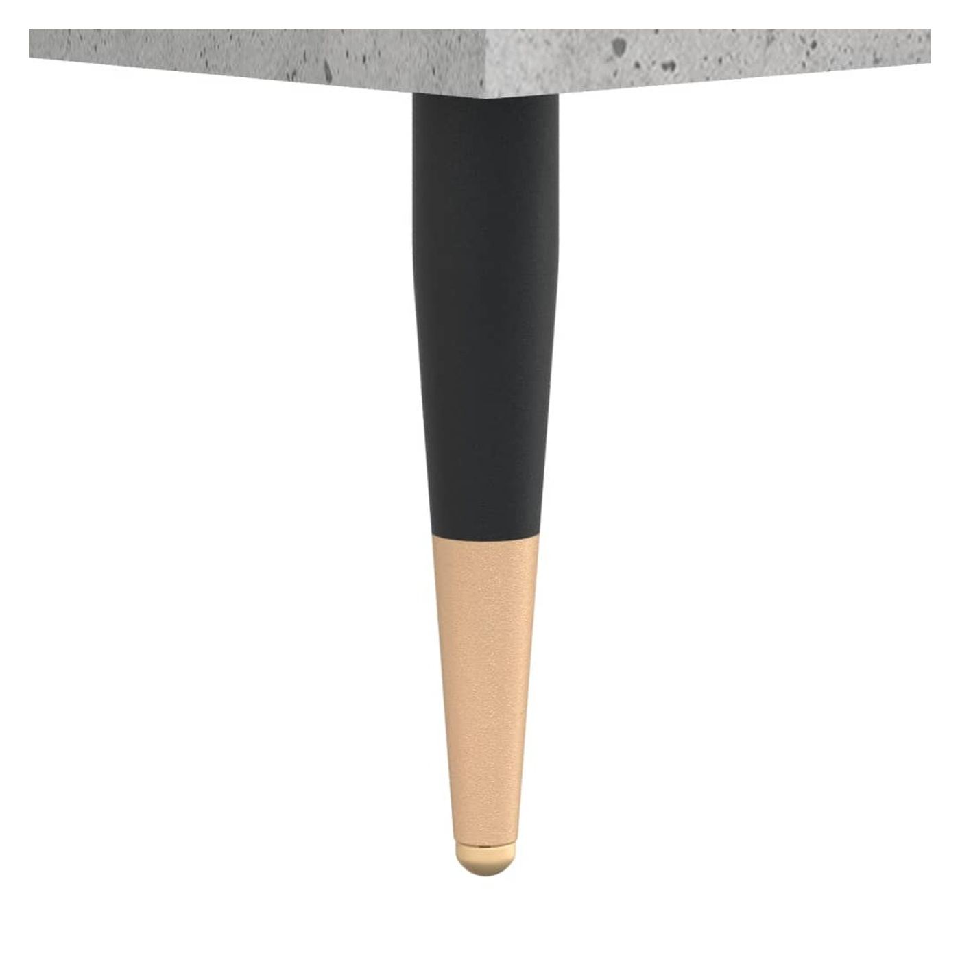 Noćni ormarići, 2 kom, betonsko siva, 40x35x50 cm, konstruirano drvo - 9