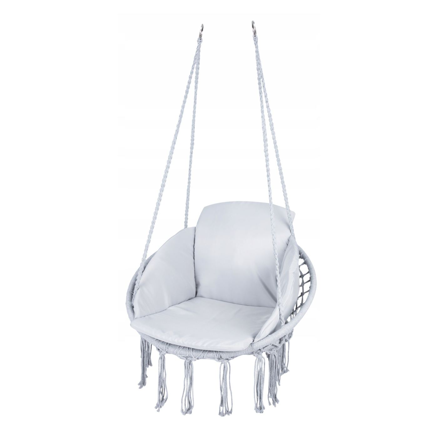 Scaun rotund Sersimo tip leagan suspendat cu perna Confort casa sau ...