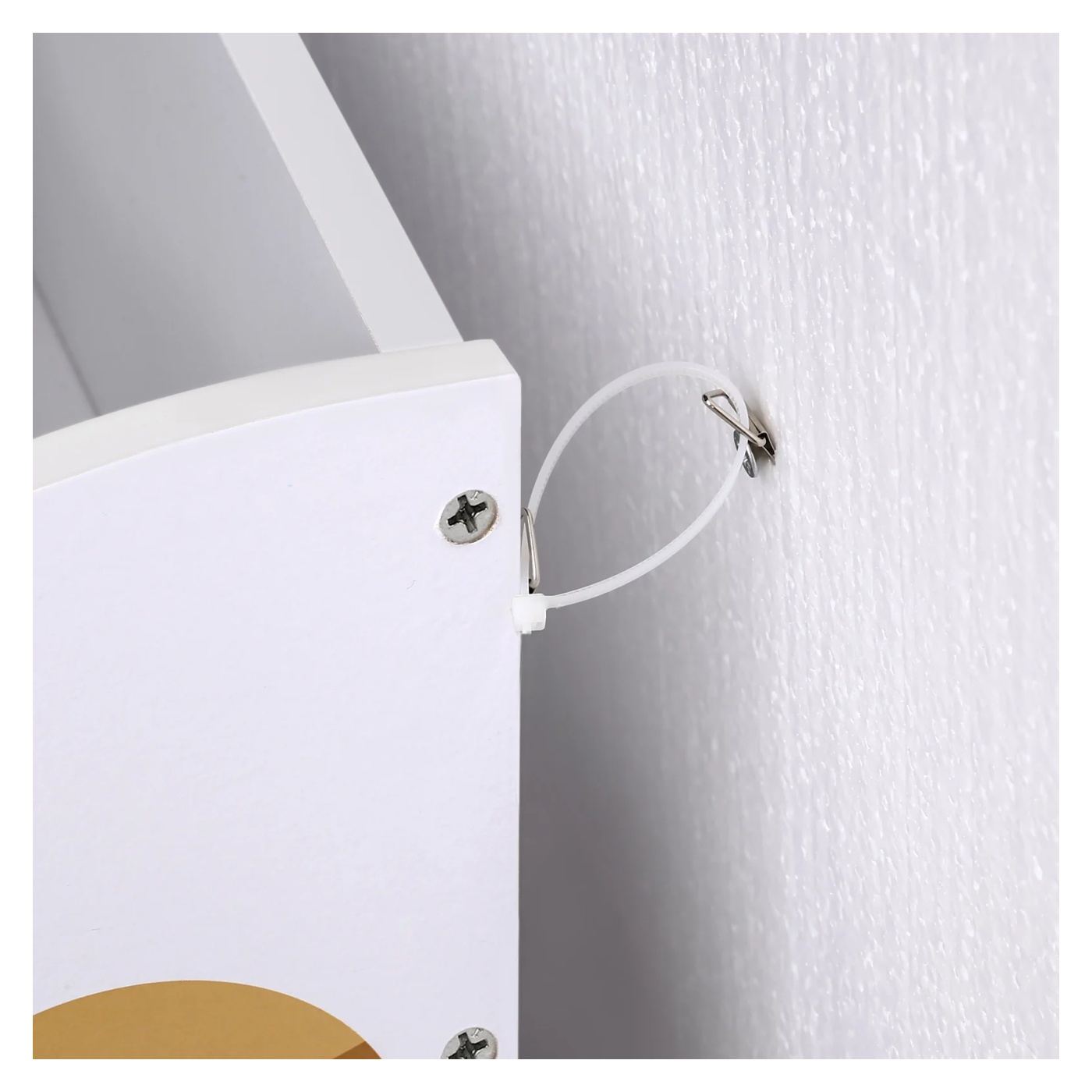Детски органайзер за играчки и книги с 2 кутии за съхранение, MDF, 93x30x100 см, Многофункционален, Бял - 4
