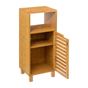 5Five Sicela Базов шкаф с рафтове, бамбук и MDF, 33x28x80 см, натурален thumbnail 2