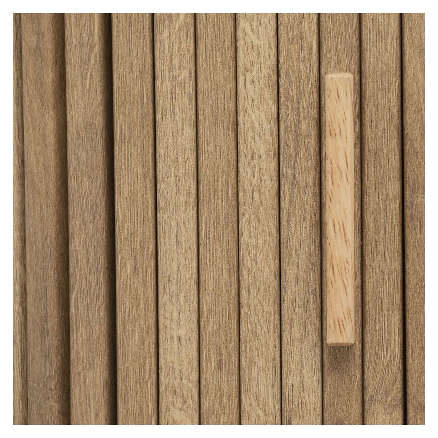 Atmosphera Colva Масичка за кафе, 2 плъзгащи се врати, MDF Стомана, 120x60x41 см, Скандинавски дизайн, Бежов - 6