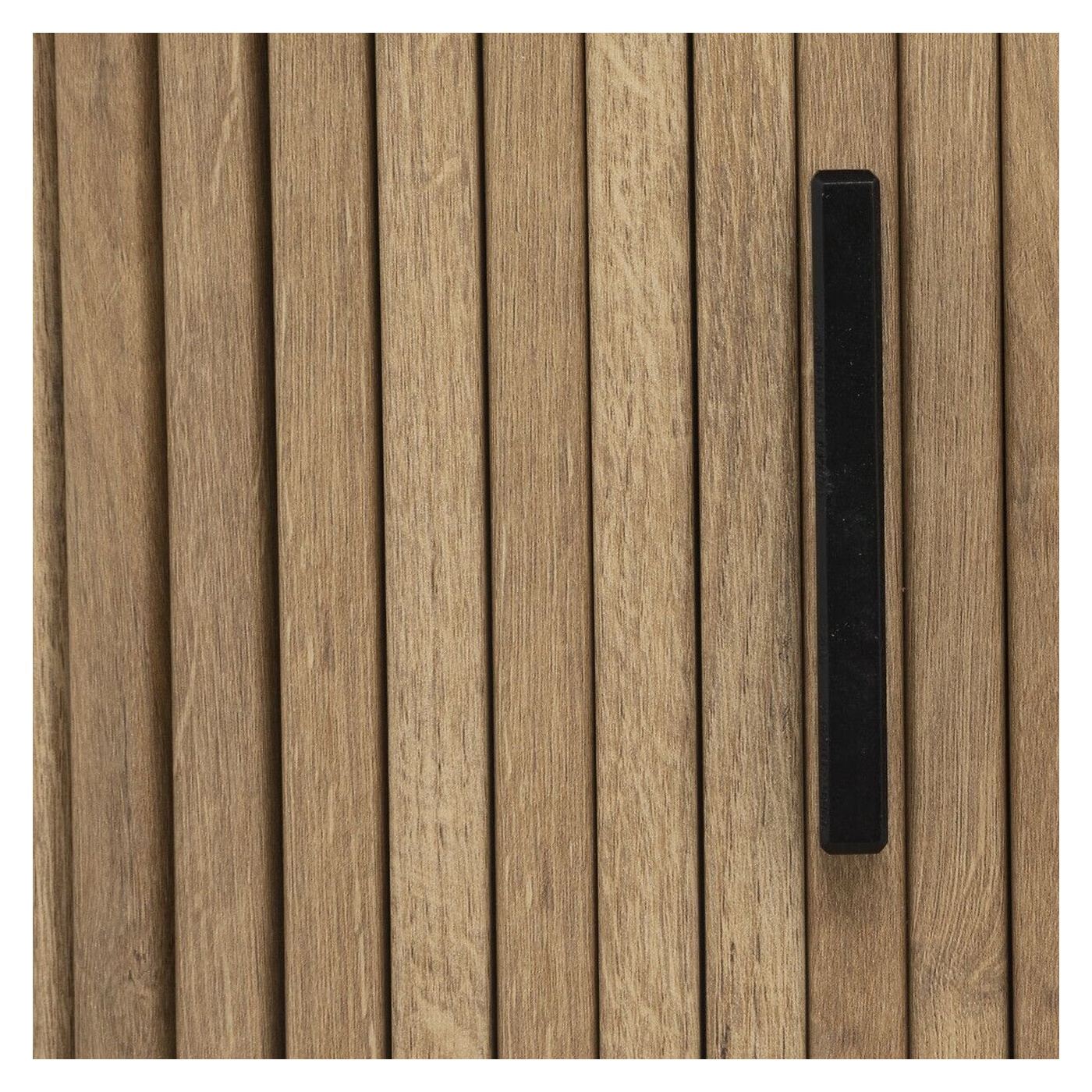 Atmosphera Colva Масичка за кафе, 2 плъзгащи се врати, MDF Стомана, 120x60x41 см, Скандинавски дизайн, Бежов - 7