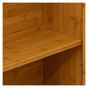 5Five Sicela Стенен шкаф с врата и рафтове, Бамбук и MDF, 52x20x59 см, Натурален thumbnail 2