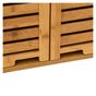 5Five Sicela Стенен шкаф с врата и рафтове, Бамбук и MDF, 52x20x59 см, Натурален thumbnail 4
