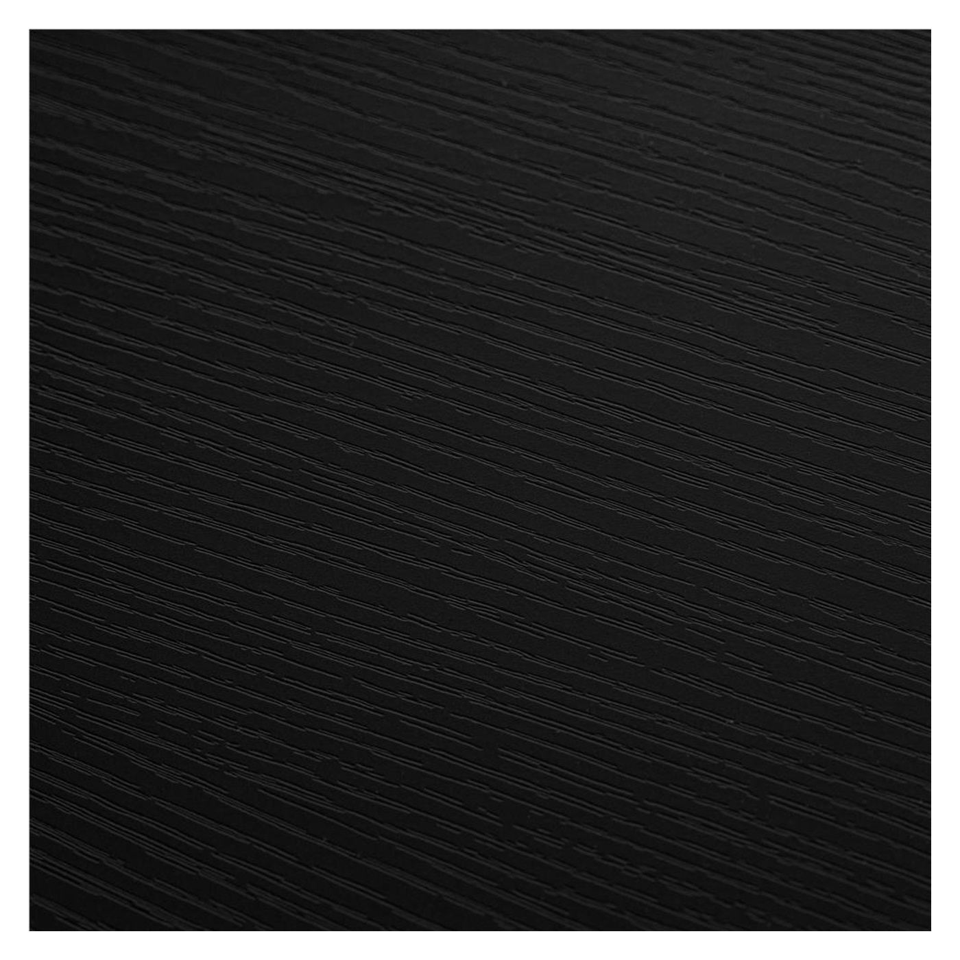 Компактно бюро с плот от MDF, метална рамка, регулируеми крачета, 100x50x76 см, макс. 50 кг, черно - 15