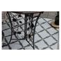 Градински комплект мебели Madison Metal, маса 70x75 см и 2 стола 43x40x94 см, винтидж стил, бронз thumbnail 4