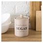 Керамичен буркан в екрю цвят с капак и надпис "Sugar", 750 ml thumbnail 2