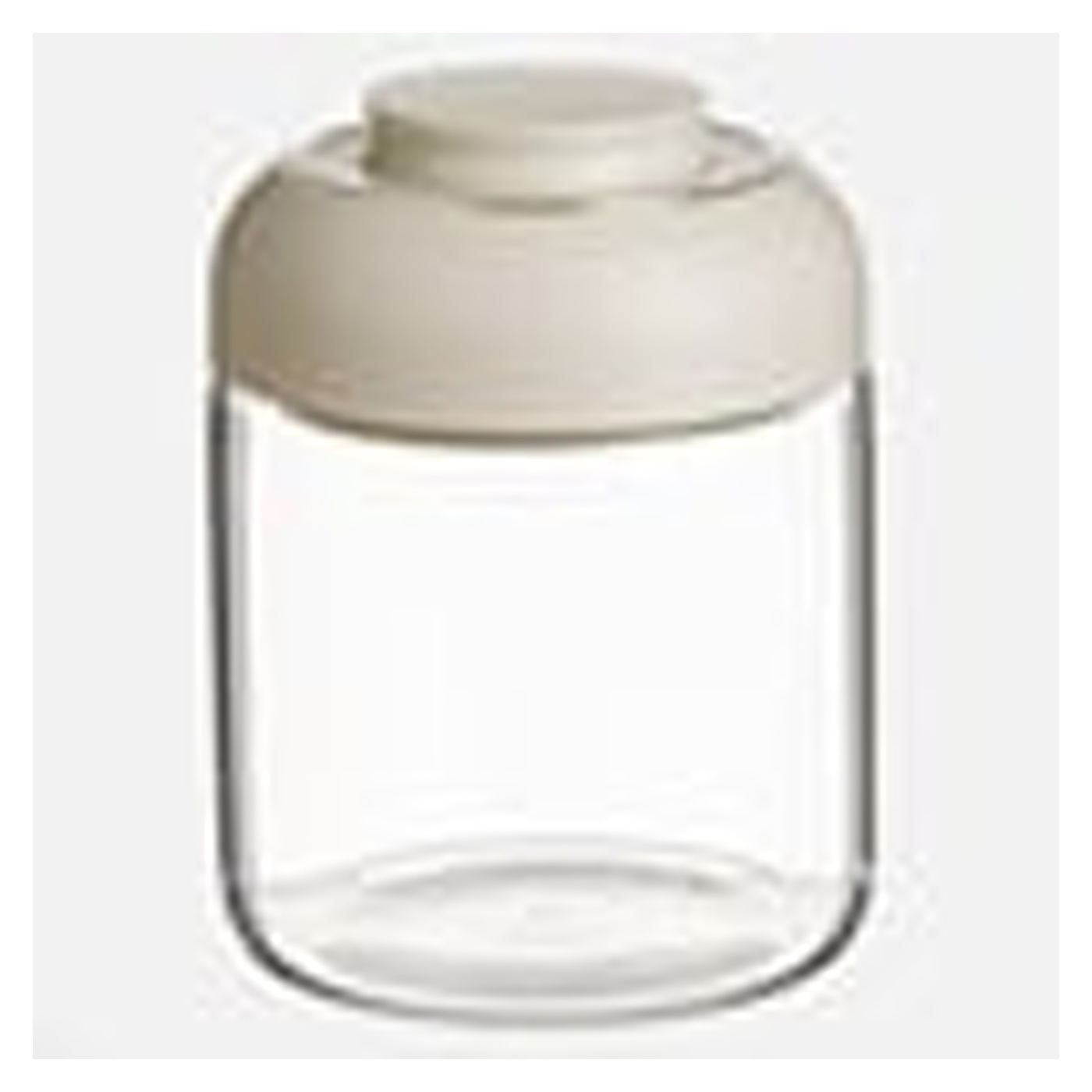 Стъклен буркан с предпазна капачка (press lid) 590 ml - 4