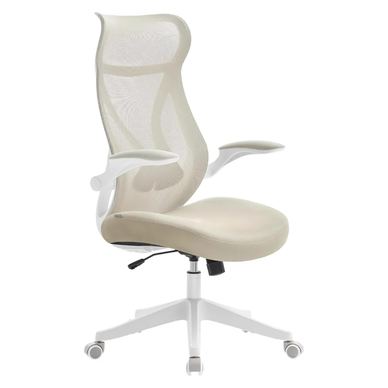 Songmics irodai szék, szövet anyag, H111-119 cm, ideális irodába/otthoni irodába/dolgozószobába, fejtámla, deréktámasz, légátere