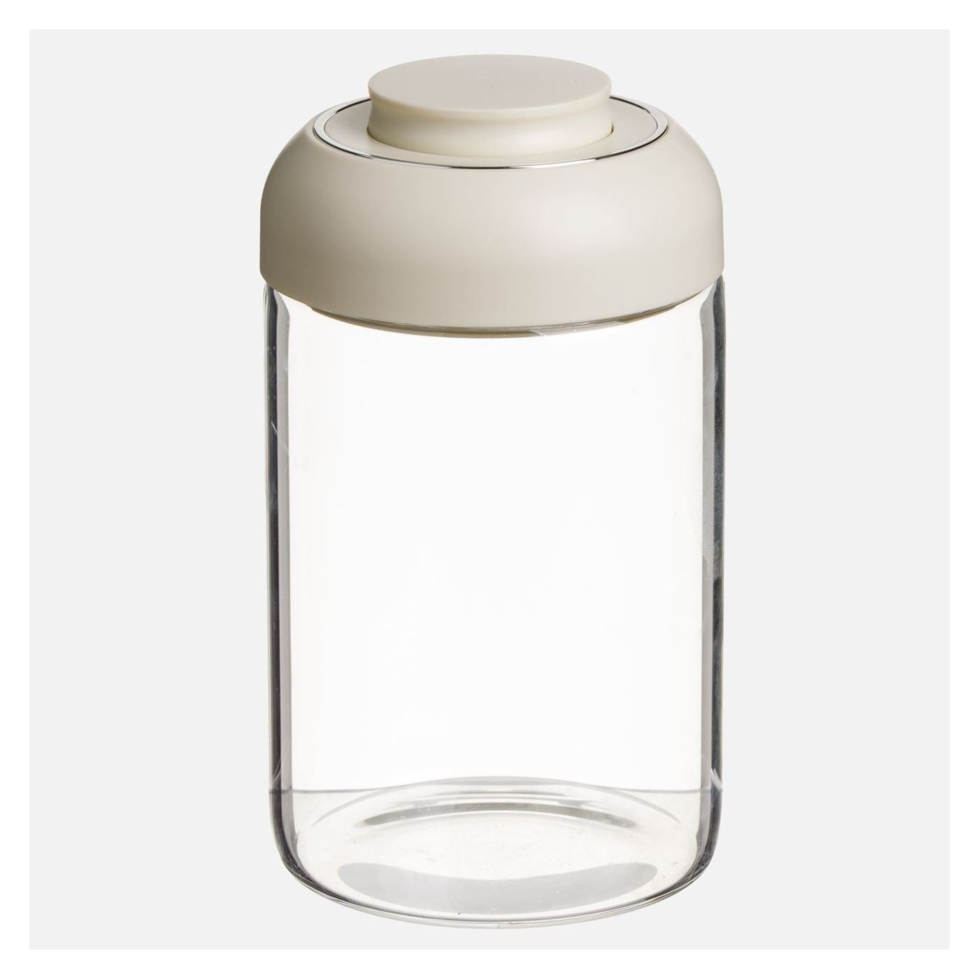 Стъклен буркан с безопасен капак (press lid) - 900 ml - 8