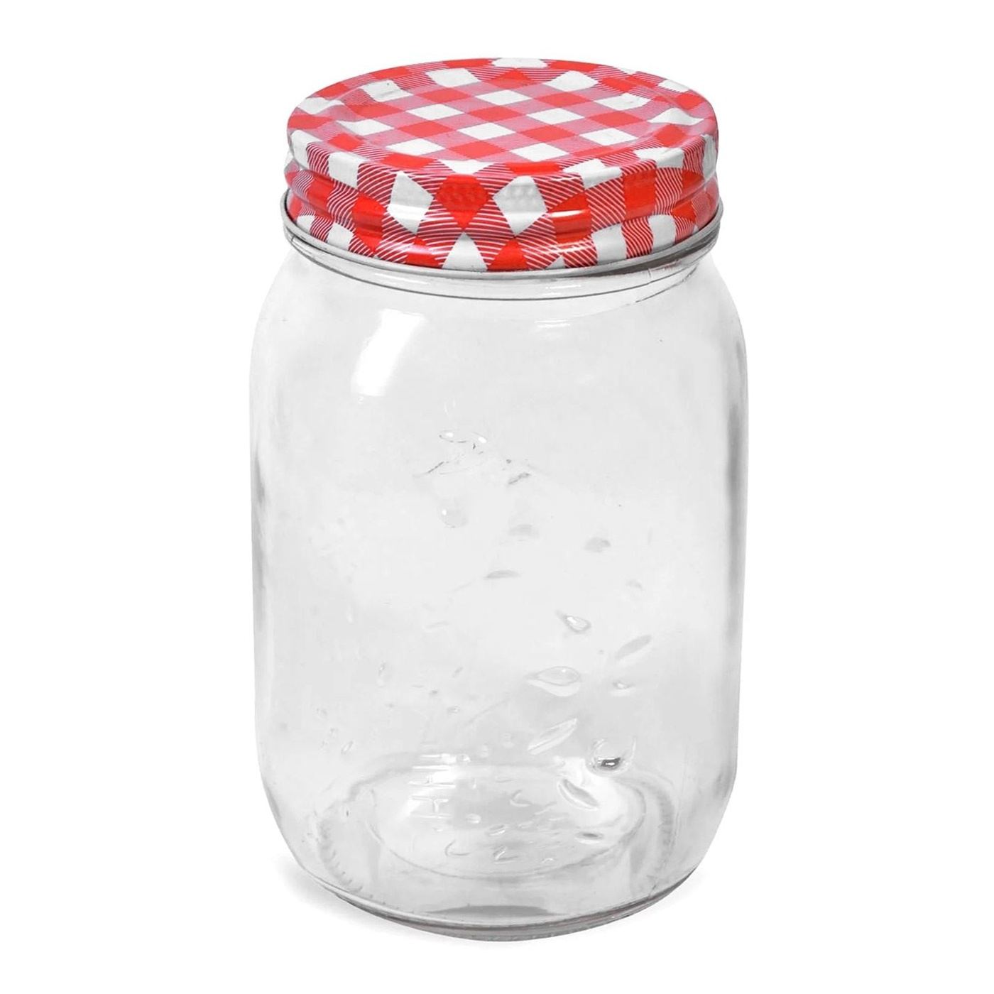 Стъклен буркан с метален капак, 440 ml - 2