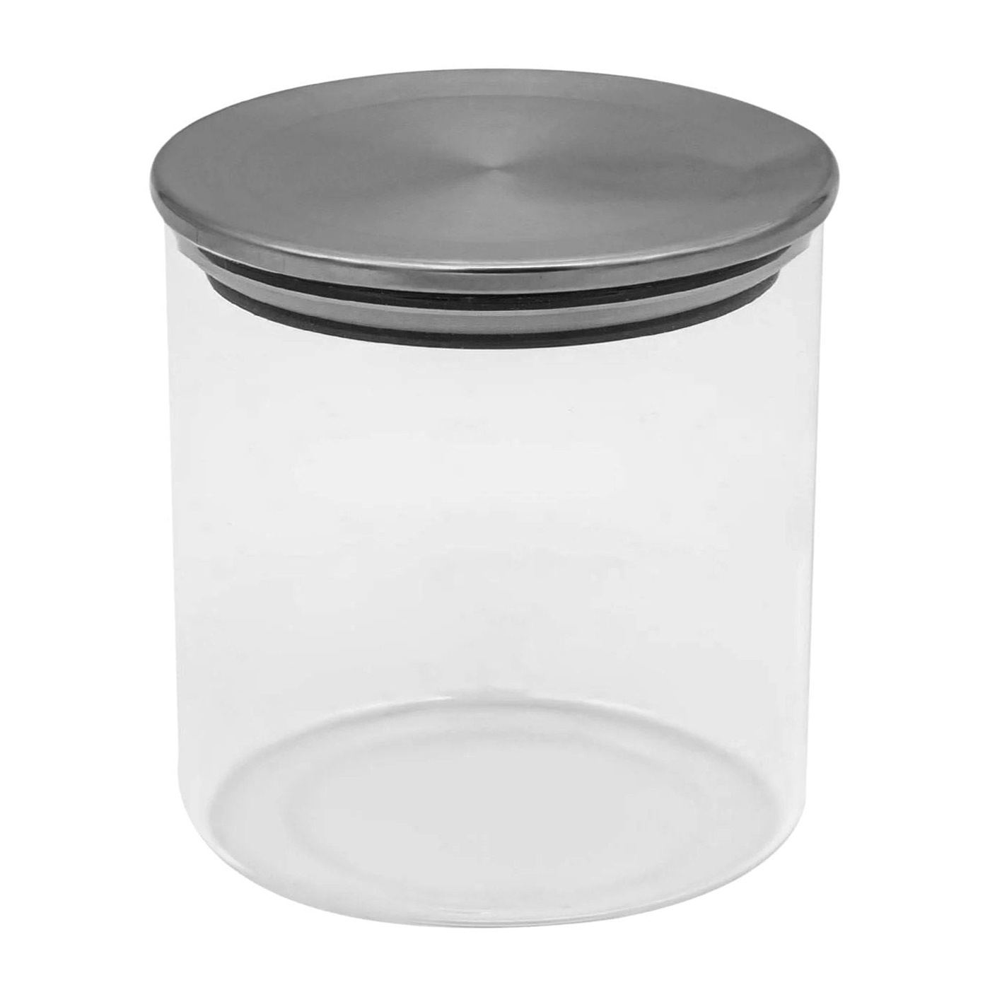 Термоустойчиво стъклено бурканче с метален капак, 350 ml - 2