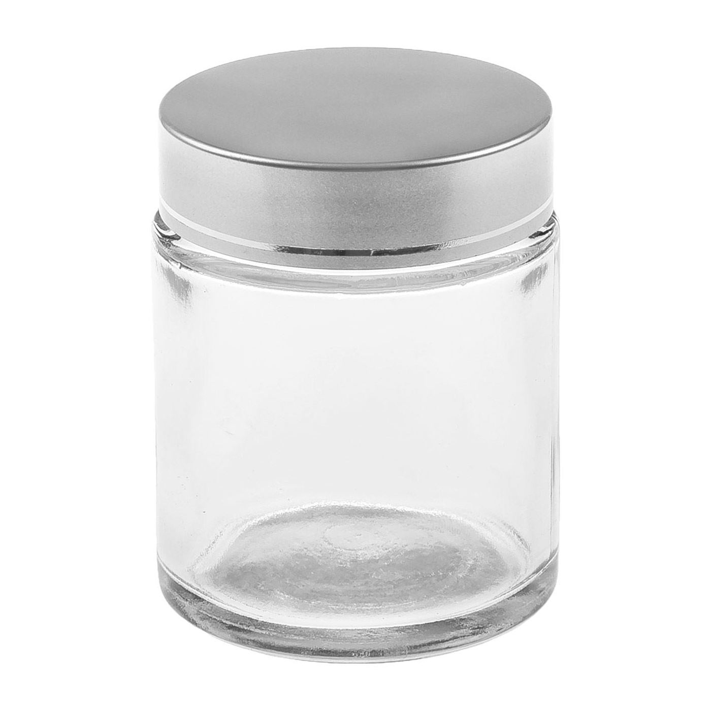 Стъклено бурканче с алуминиево капаче 100 ml - 2