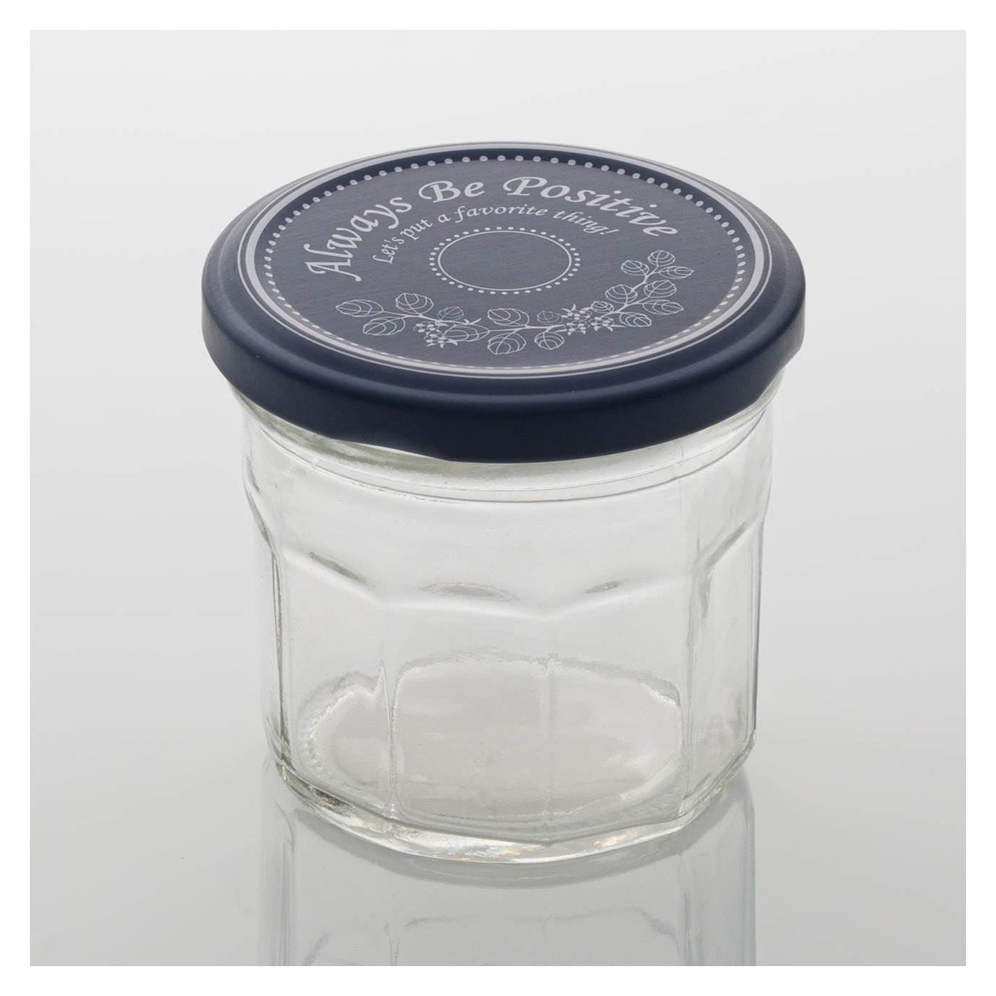 Стъклено бурканче за съхранение с капаче 150 ml - 4