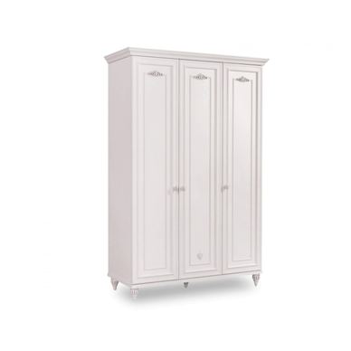 Dulap cu 3 usi pentru copii si tineret Colectia Romantica 131x56x200 cm