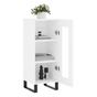 Ormarić, bijeli, 34,5x34x90 cm, kompozitno drvo thumbnail 4