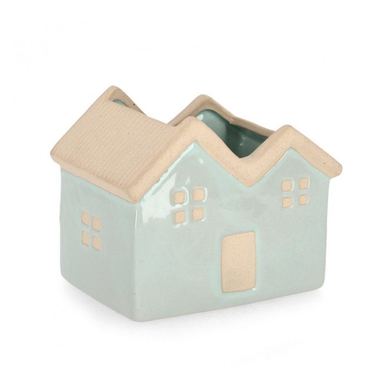 Porcelanast cvetlični lonec 14,3x11x11,5 cm