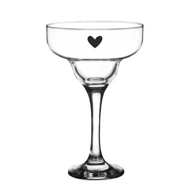 Set od 6 staklenih čaša za martini 7x17 cm, 200 ml
