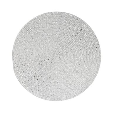 Komplet 4 podstavkov Wildon Silver iz polipropilena Ø38 cm