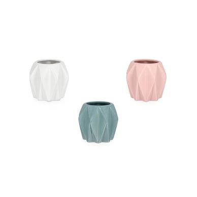 Set od 3 keramičke vaze za cvijeće Jaymi 10x10 cm