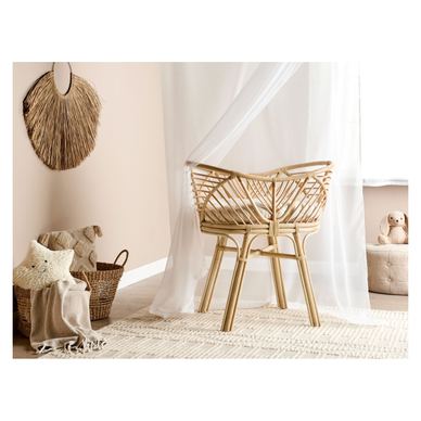 Bölcső Rattan GRUISSAN 50 x 70 cm Természetes
