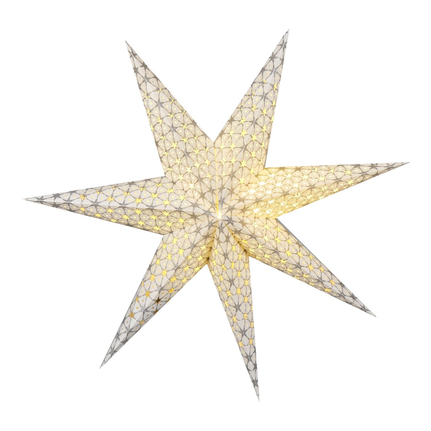 Függődísz négydarabos szettben LED TRISUL Csillag 60 cm Színes - 4