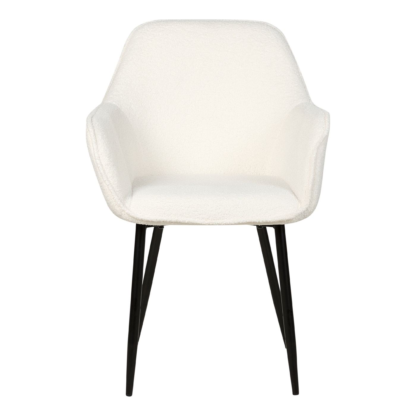 Étkezőszék kétdarabos szettben ALDEN II Buklé Fehér - 5