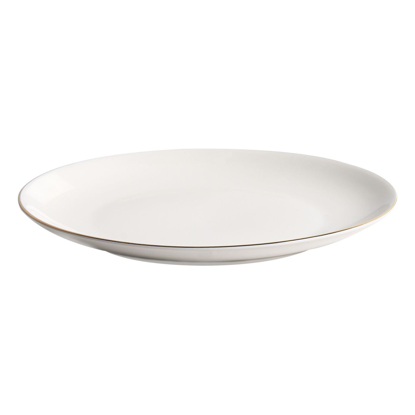 24 darabos étkészlet CUMIN Porcelán Törtfehér/ arany - 4