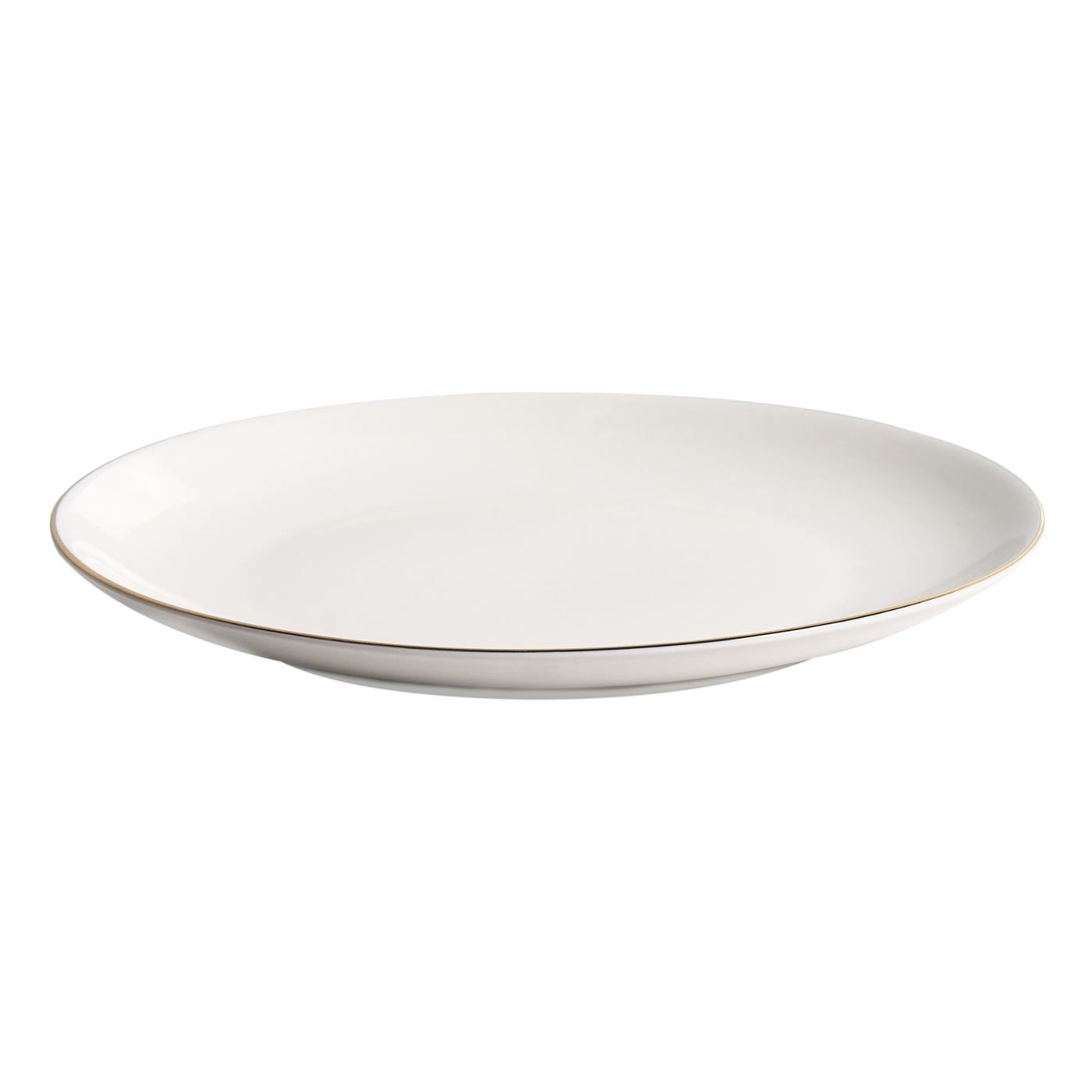 24 darabos étkészlet CUMIN Porcelán Törtfehér/ arany - 5