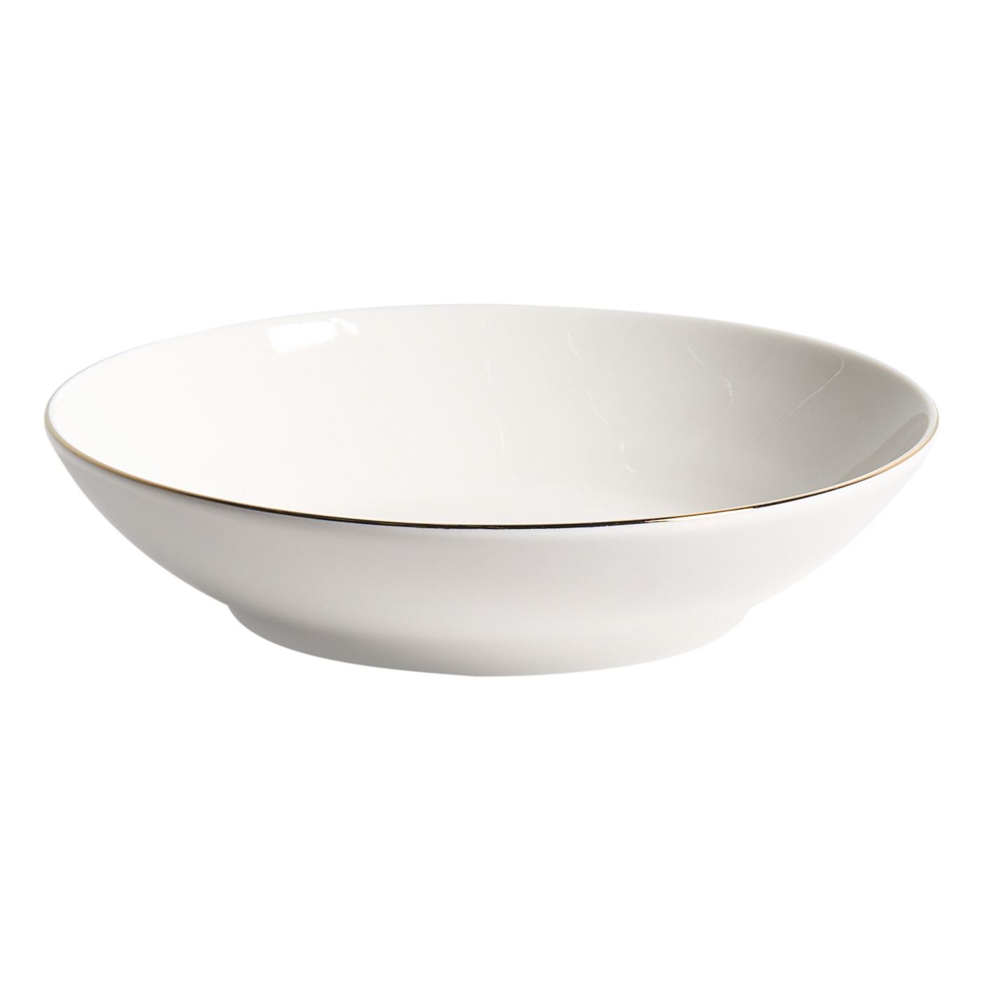24 darabos étkészlet CUMIN Porcelán Törtfehér/ arany - 6
