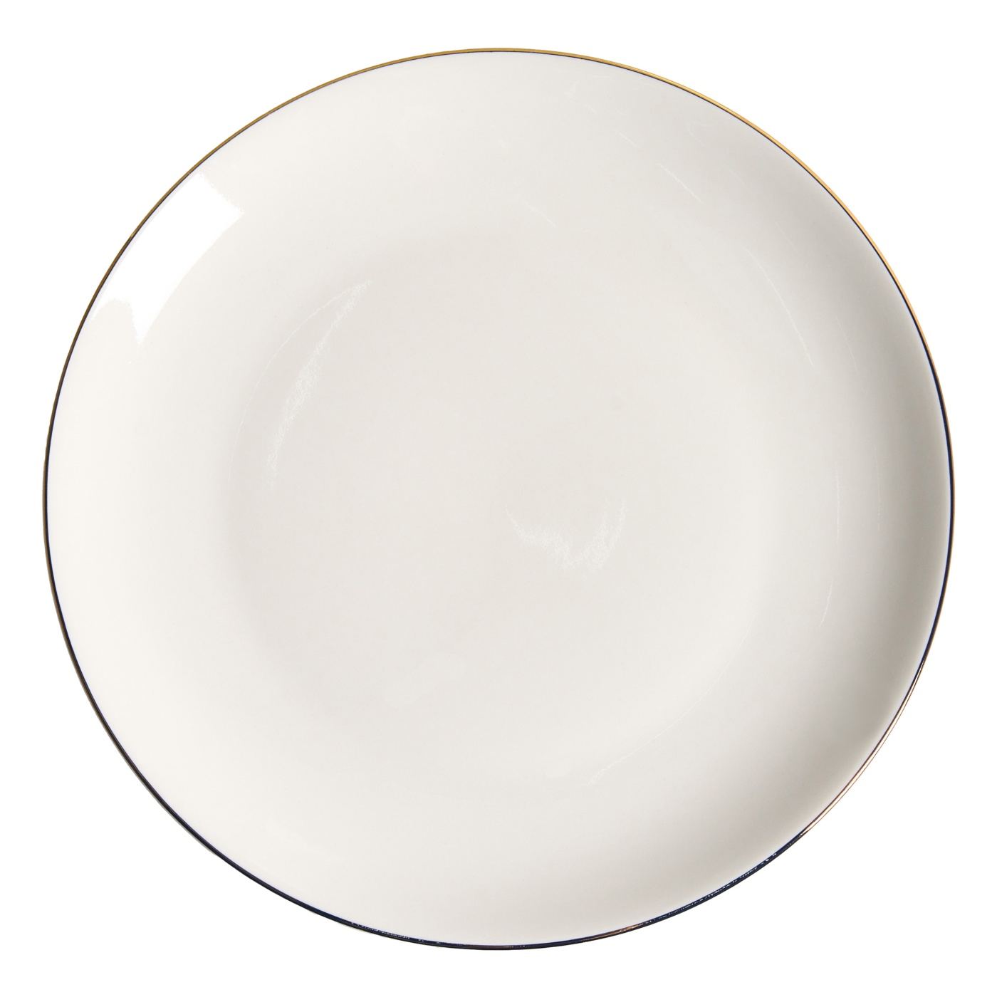 24 darabos étkészlet CUMIN Porcelán Törtfehér/ arany - 7