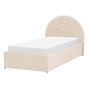 Gyerekágy tárolóval Bársony ANET 90 x 200 cm Bézs thumbnail 4