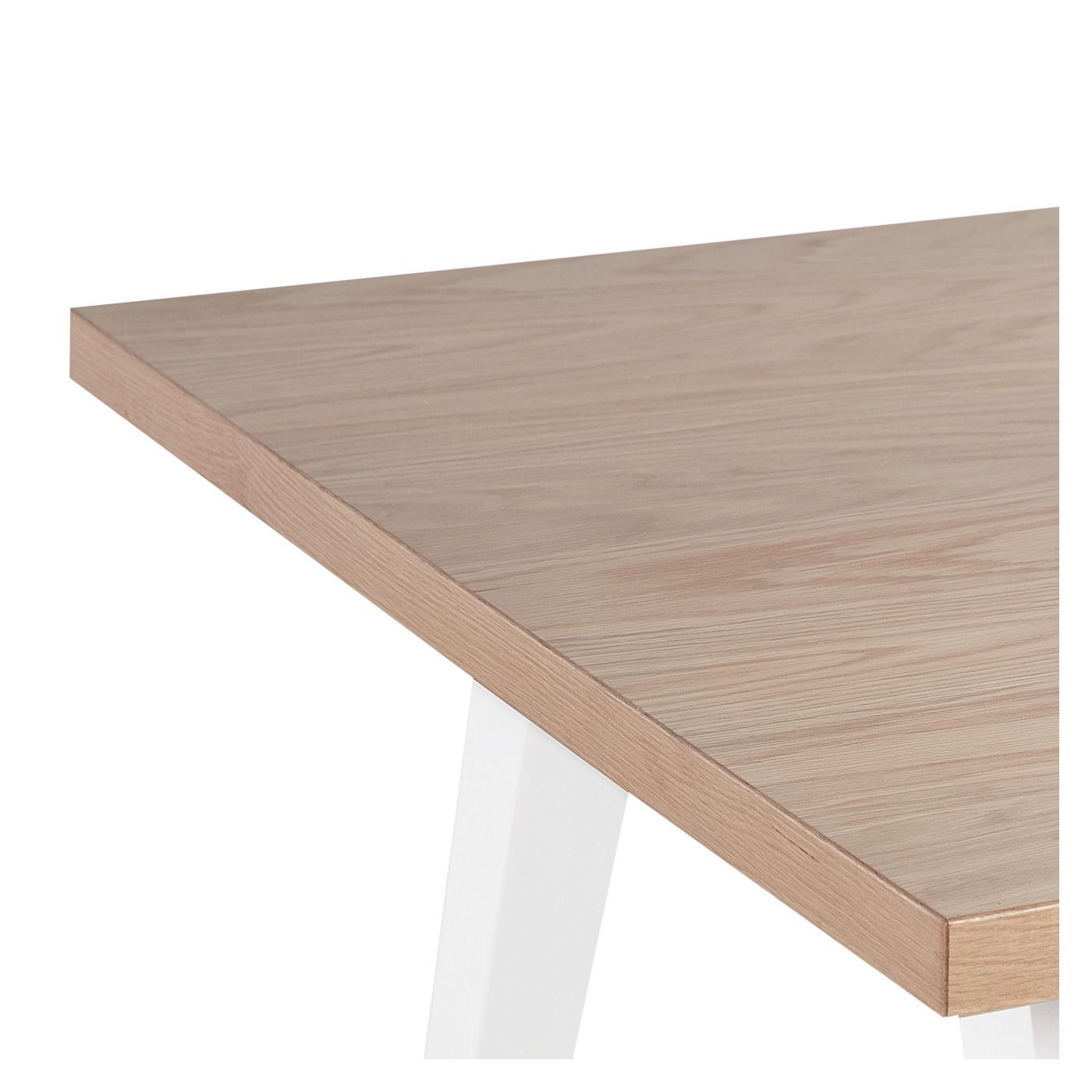Étkezőasztal LENISTER Barna/fehér 90 cm 150 cm - 5