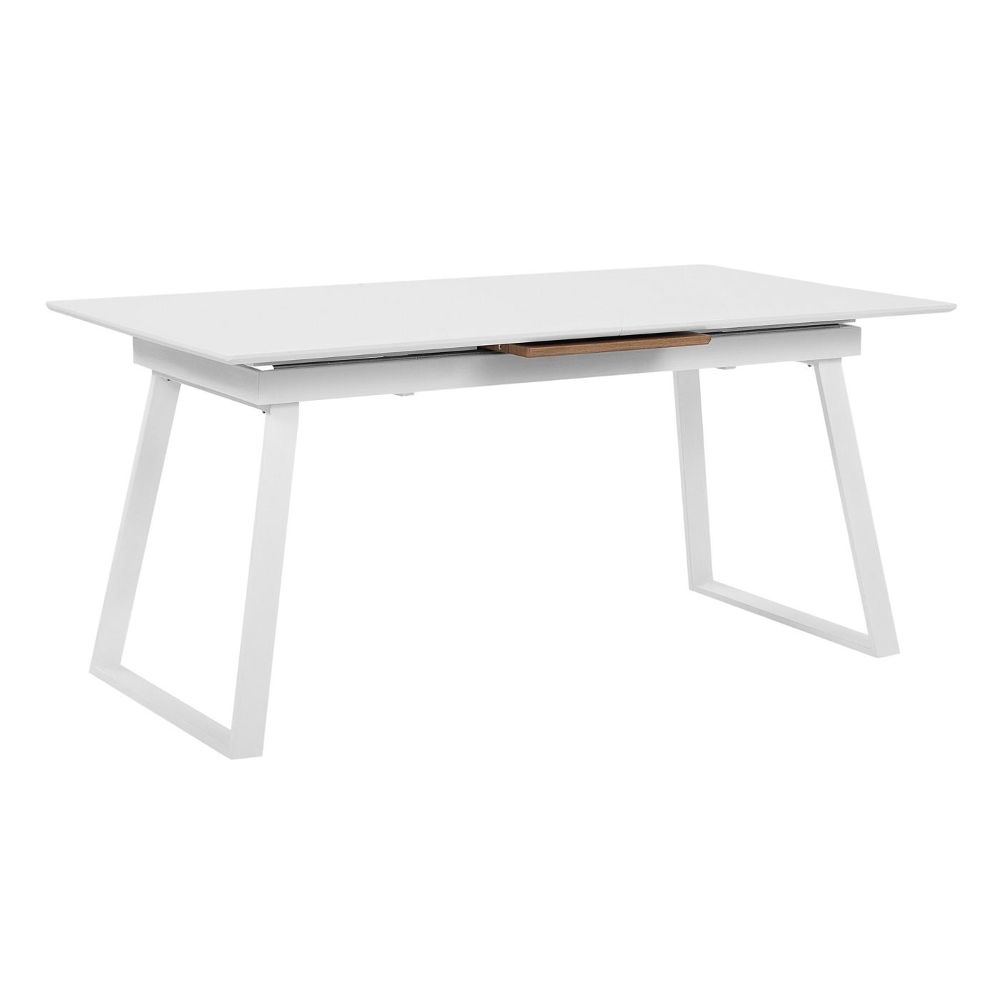 Kihúzható étkezőasztal KALUNA Fehér 90 cm 160/200 cm - 5