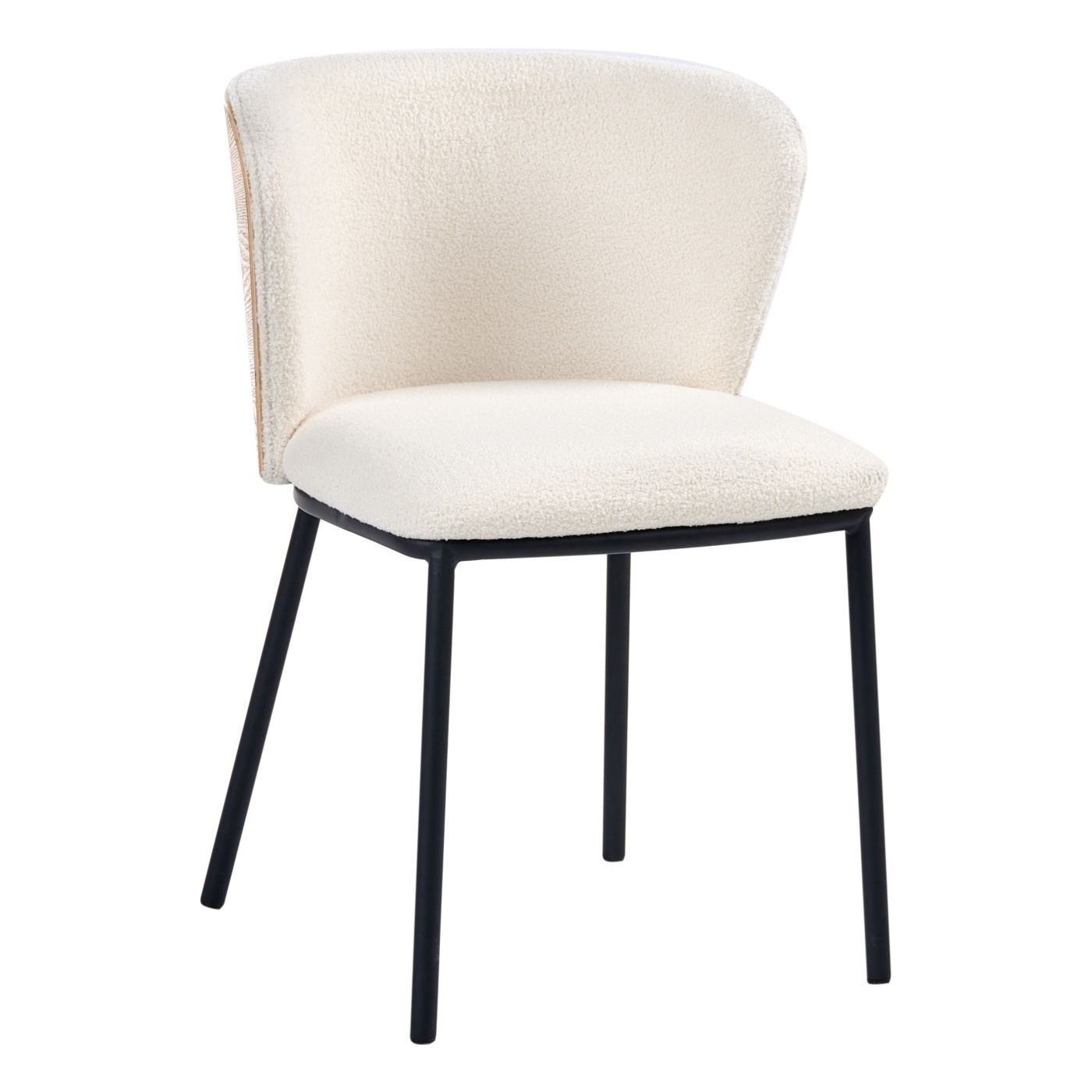 Étkezőszék kétdarabos szettben HOSKIN Buklé Törtfehér - 5