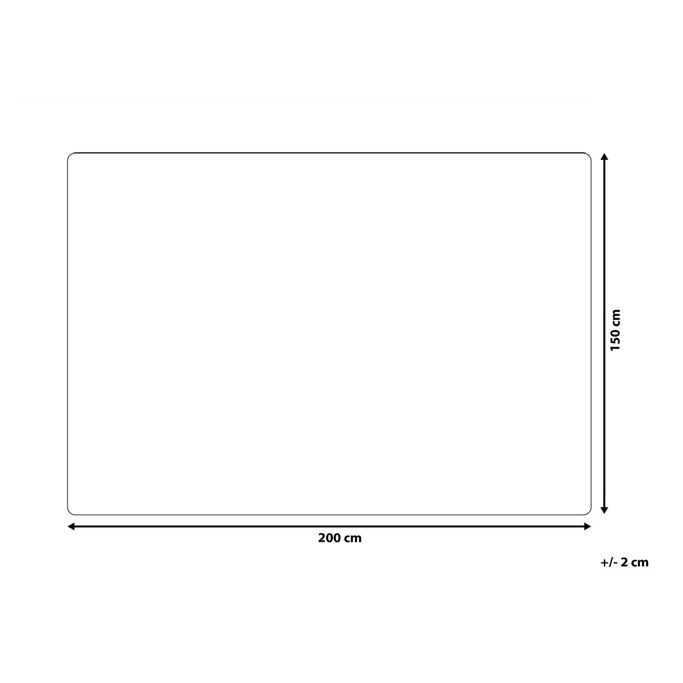 Ágytakaró KAZY Pamut 150 x 200 cm Bézs - 3