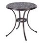 Bisztró asztal ANDALO 68 cm 68 cm Fém Barna thumbnail 2