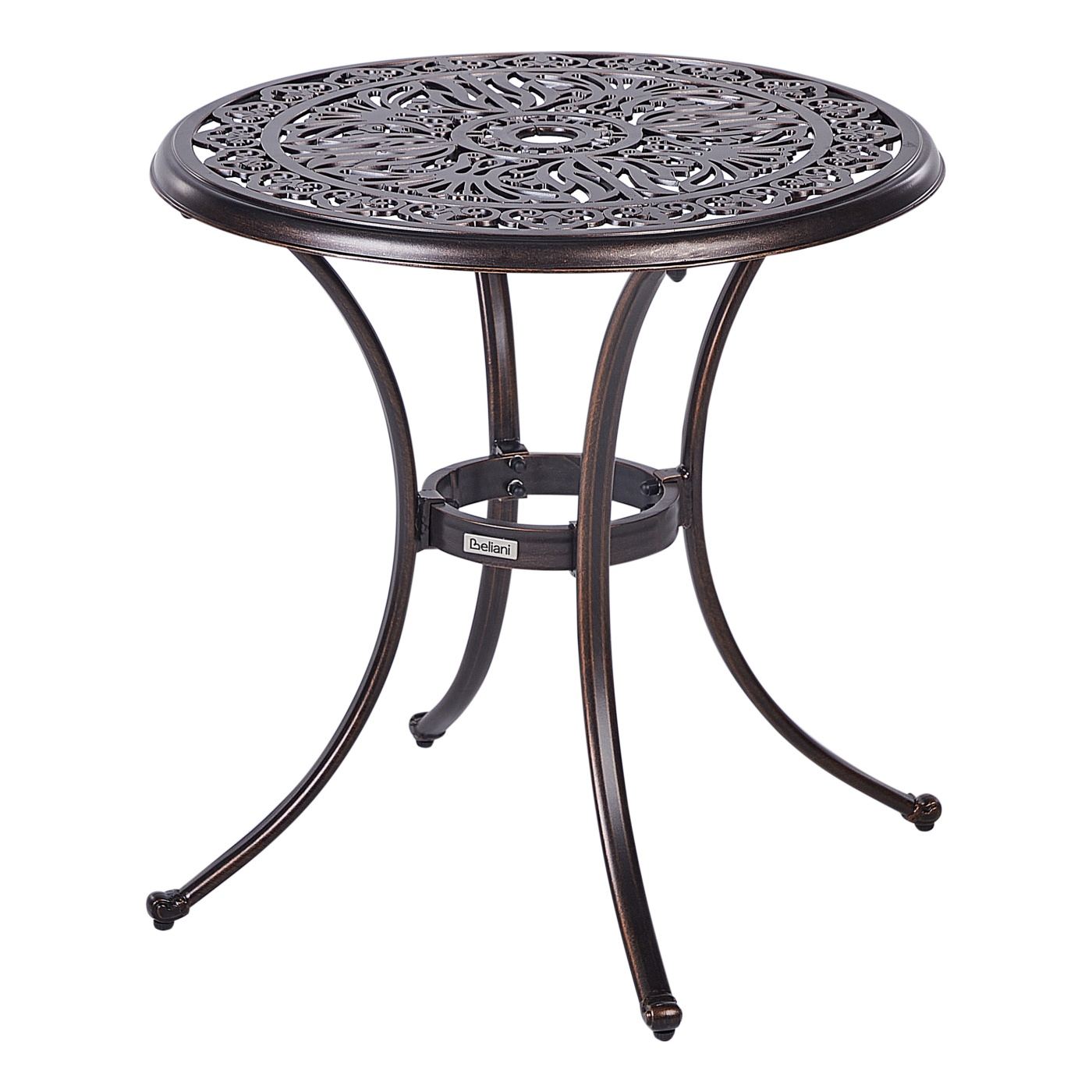 Bisztró asztal ANDALO 68 cm 68 cm Fém Barna - 2