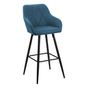 Bárszék kétdarabos szettben DARIEN Tengerkék thumbnail 2