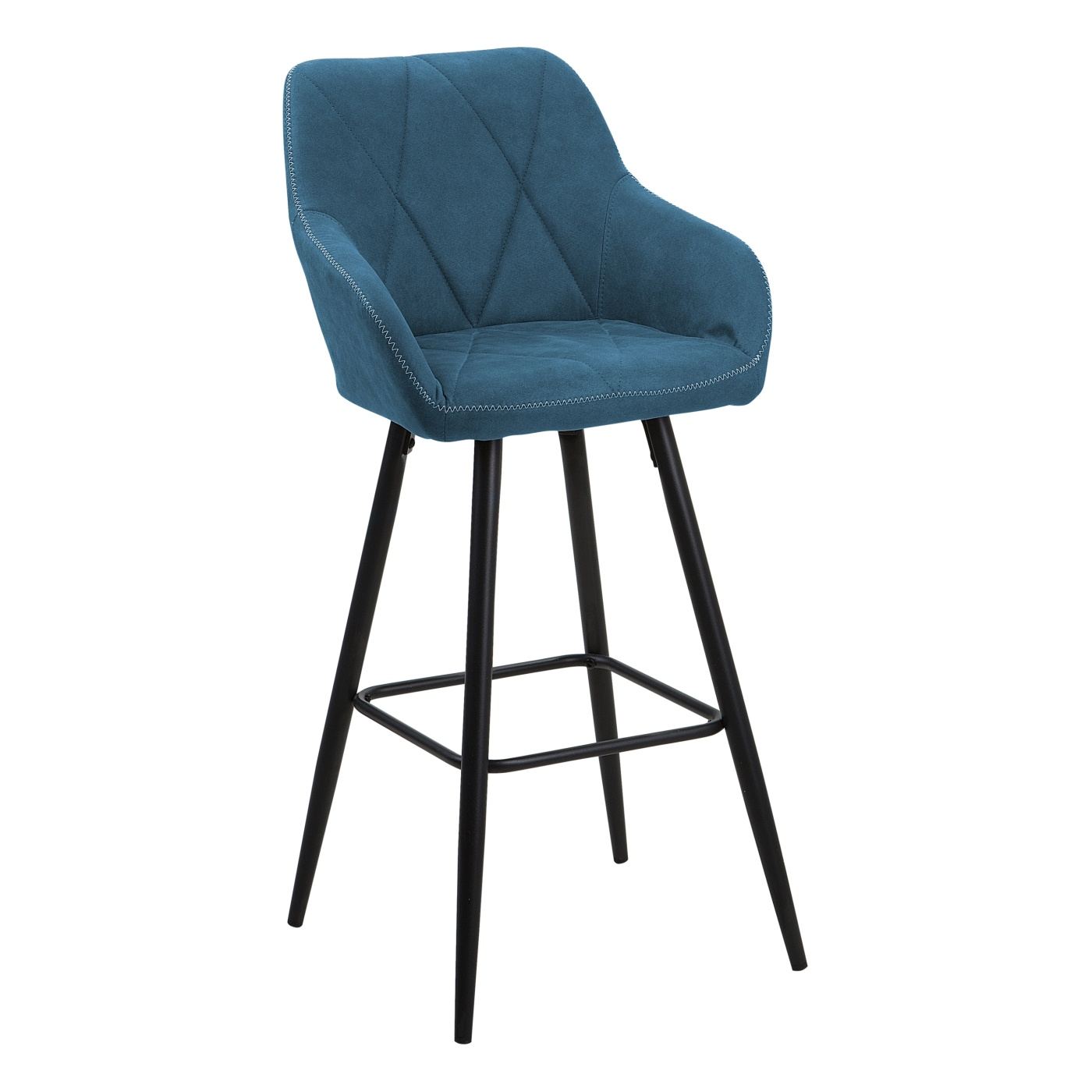 Bárszék kétdarabos szettben DARIEN Tengerkék - 2