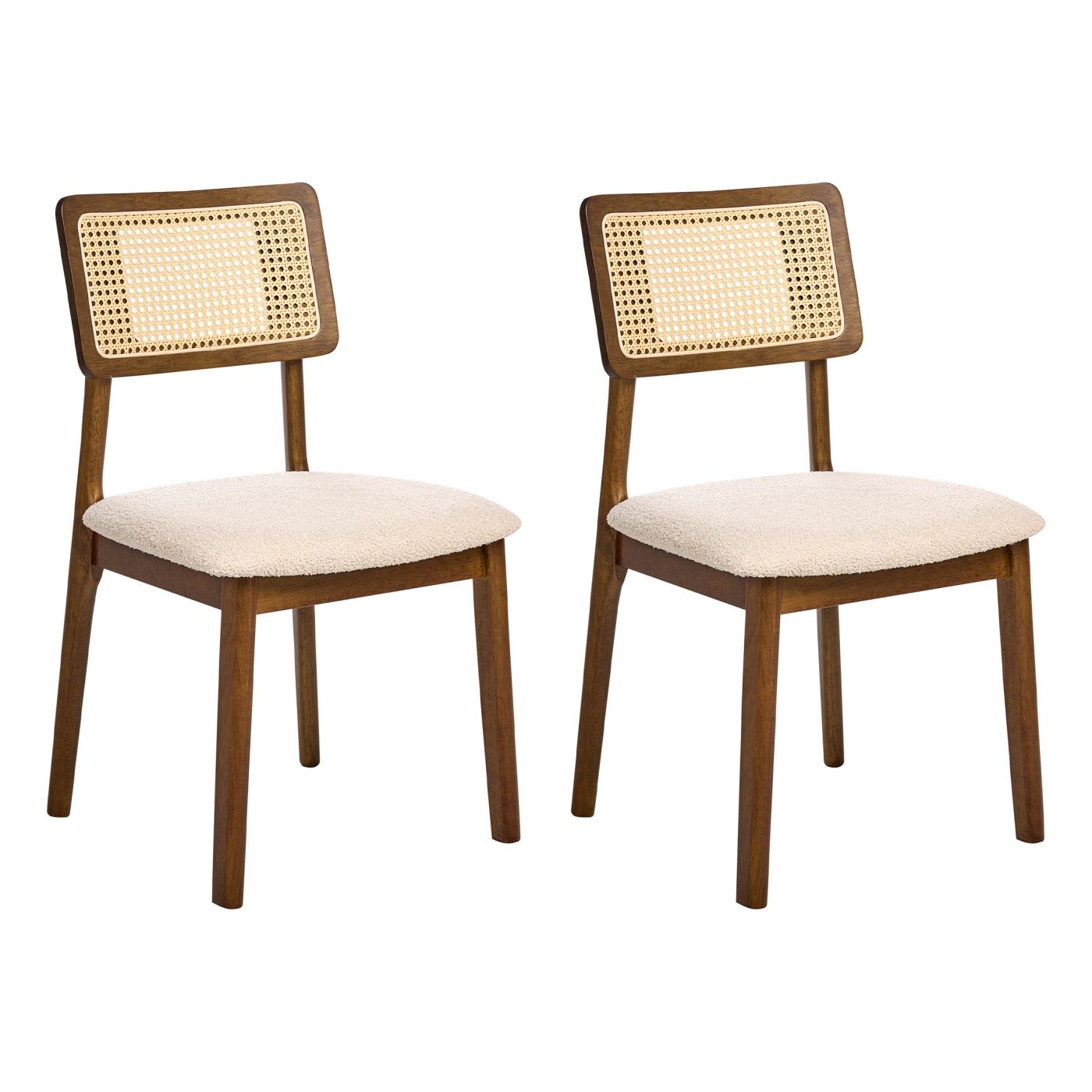 Étkezőszék kétdarabos szettben EMBAR Keményfa Barna - 4