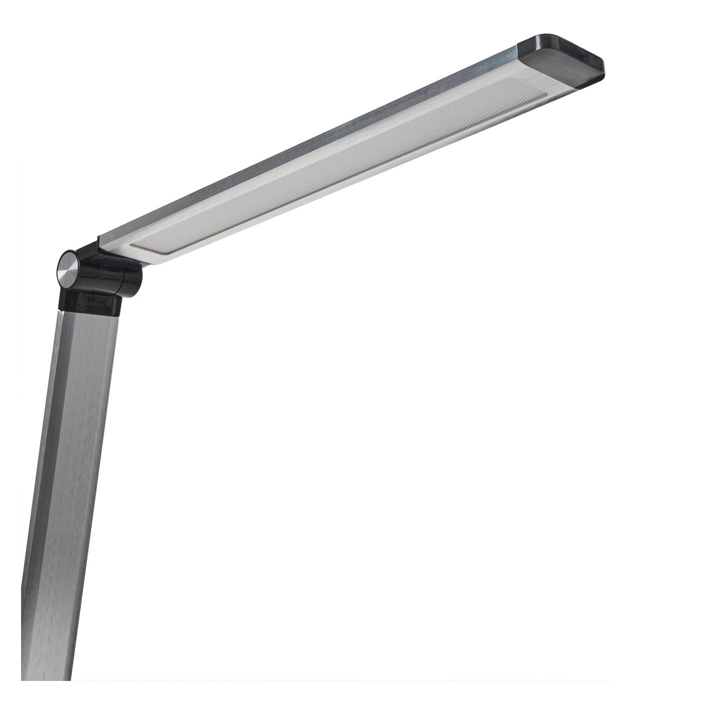 LED asztali lámpa ENIF Vezeték nélküli töltővel Ezüst - 6