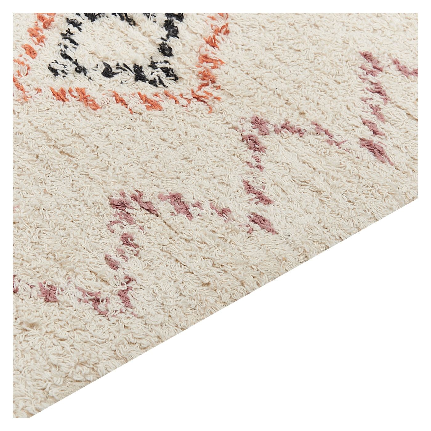 Szőnyeg GUWAHATI Bézs 80 x 150 cm Pamut - 4