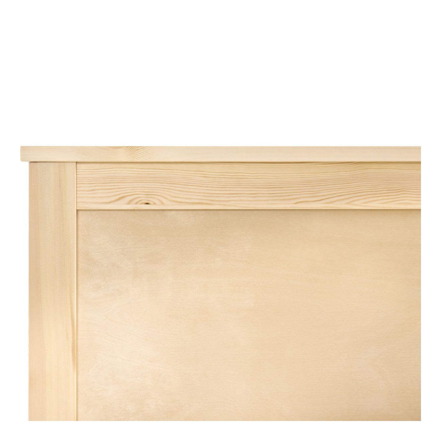 Ágy 2 fiókkal Fenyő DAUPHIN 140 x 200 cm Világosbarna - 7