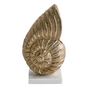 Dekor kiegészítő Kagylóhéj TULJE Fém Arany thumbnail 2