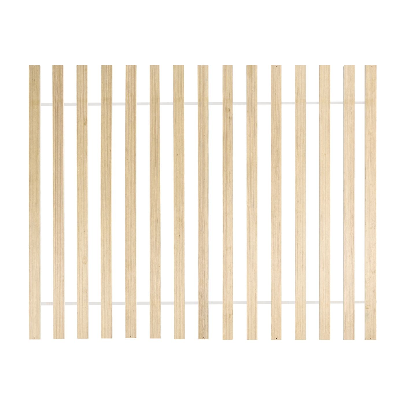 Ágy Fenyő GONFARON 180 x 200 cm Világosbarna - 9