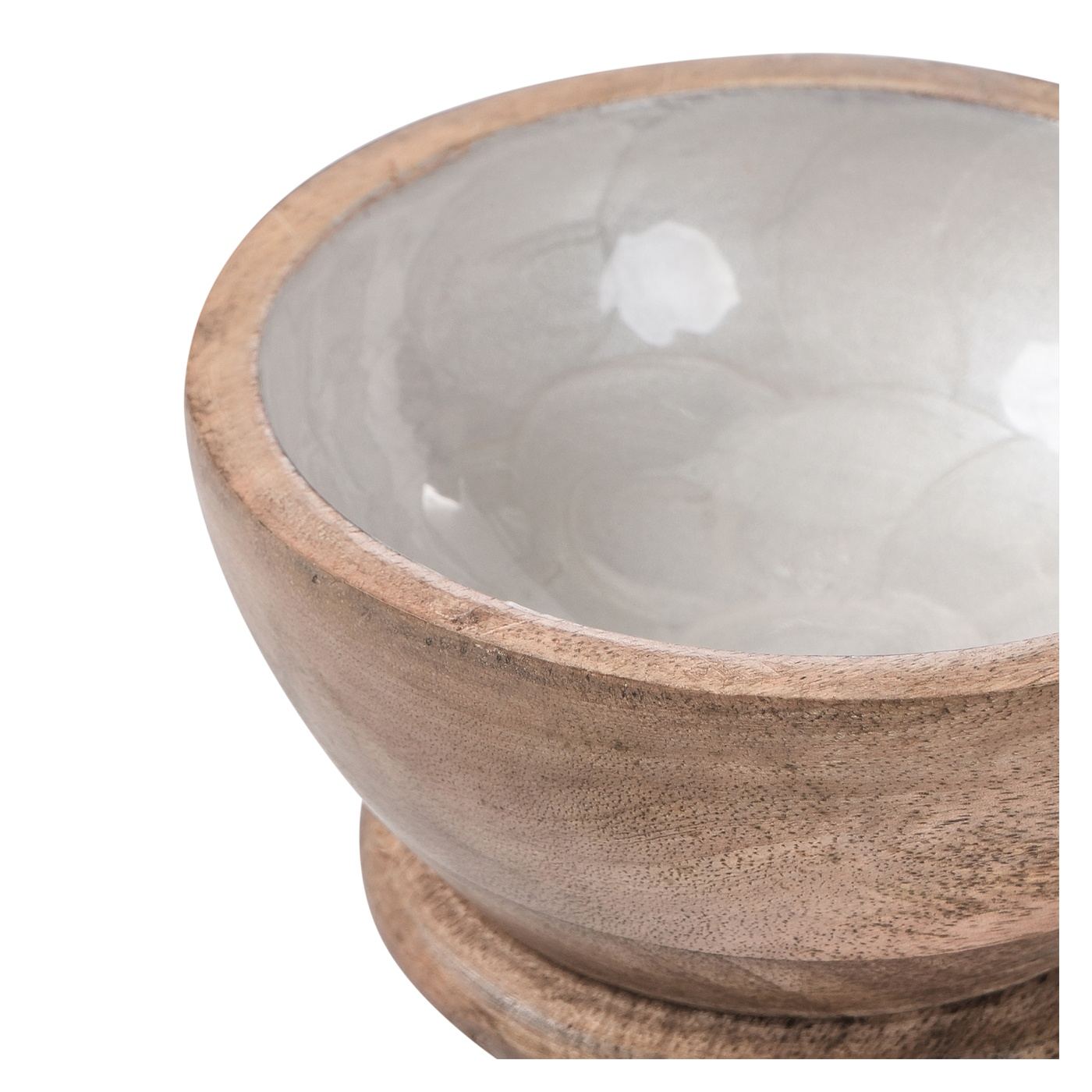 Mozsár és törő QENA Mangófa Barna/fehér - 11