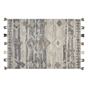 Szőnyeg ARATASHEN Szürke 160 x 230 cm Gyapjú Kilim thumbnail 2